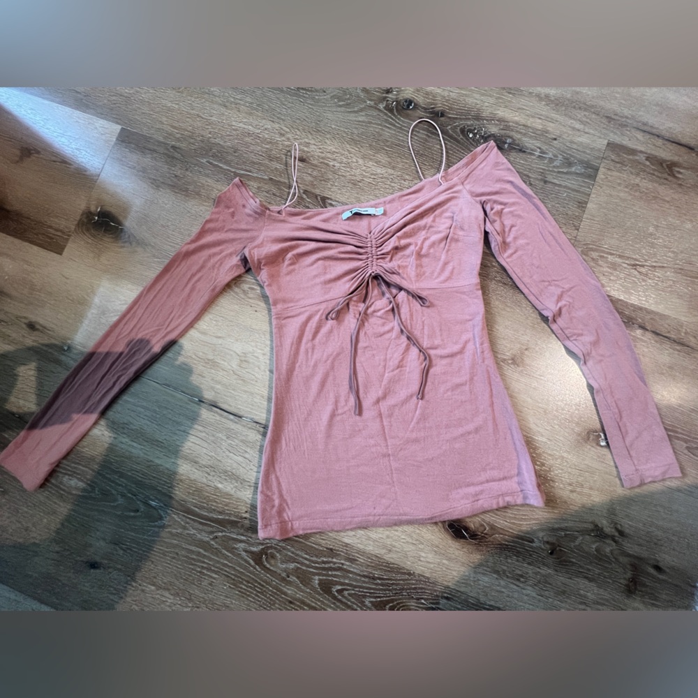 Alexander Wang Dusty Pink Knit Top